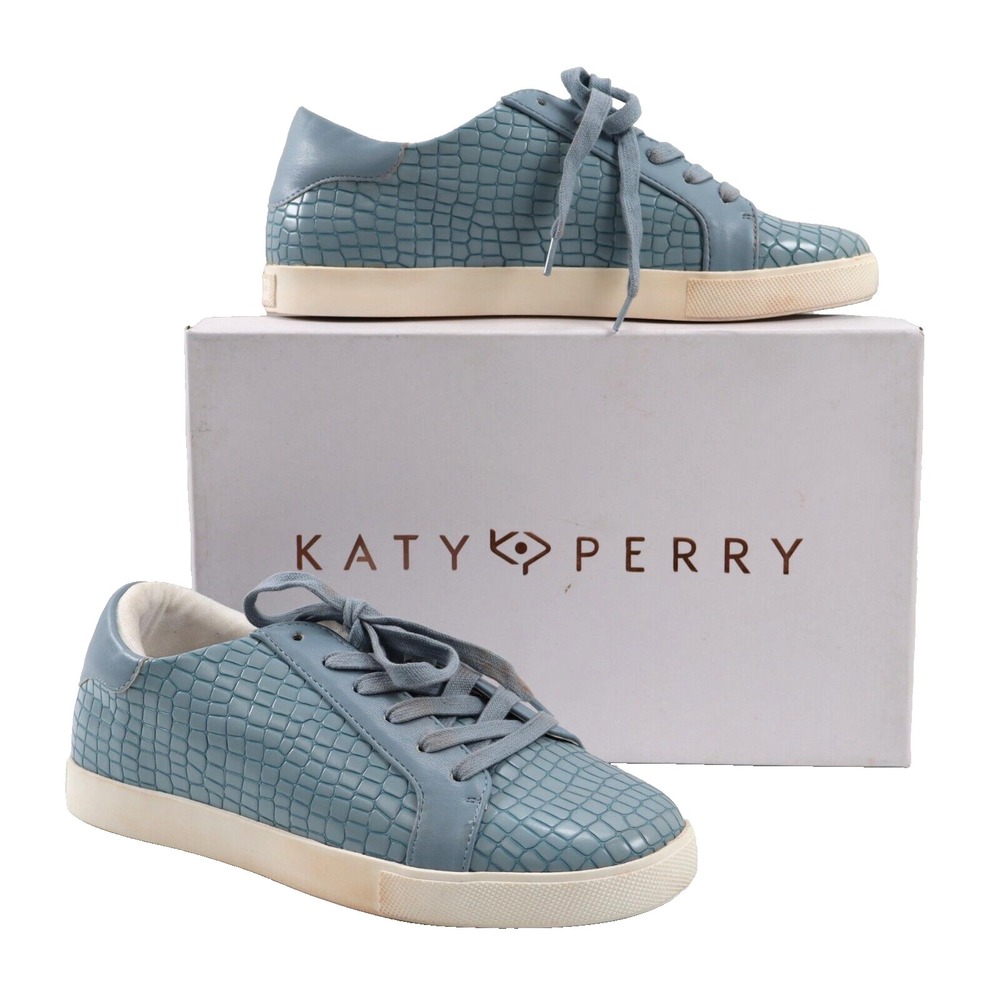 🔥Katy Perry Women's The Rizzo Sneakers, Arctic Blue 8.5US/38.5EU MSRP$89 STAINS